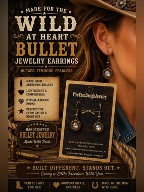 Bullet Jewelry Earrings